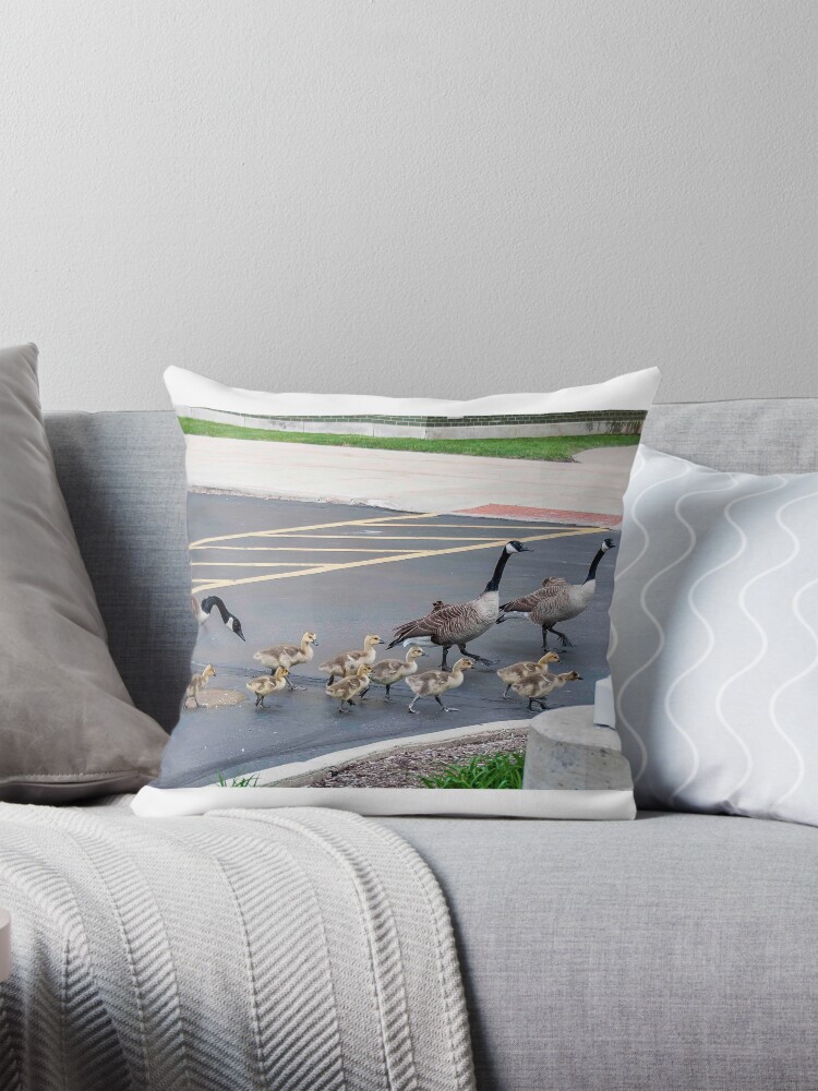 Thumbnail 1 of 4, Pillow, The babies go for their first check-up. designed and sold by Scooterbob.