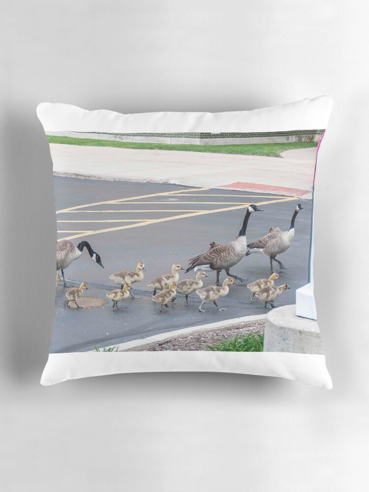 Thumbnail 3 of 4, Pillow, The babies go for their first check-up. designed and sold by Scooterbob.