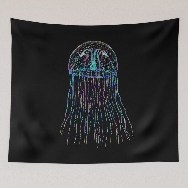 Item preview, Psychedelic Jellyfish Trippy Aquatic Sea Life Ocean   designed and sold by MintedFresh.