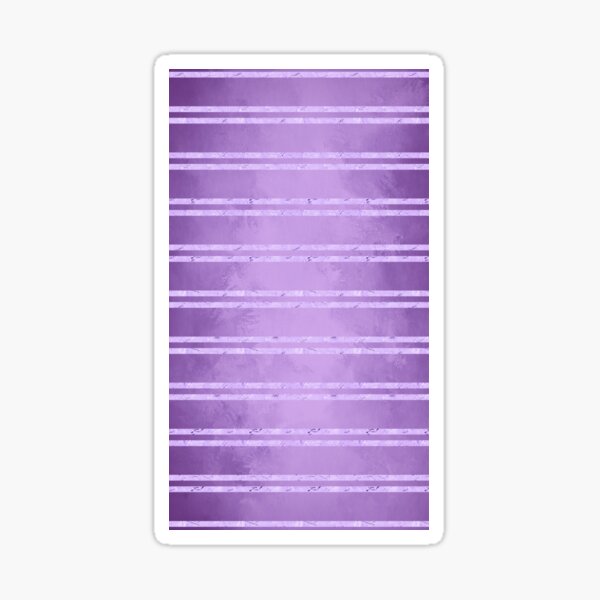 Purple Foil Stripes Sticker