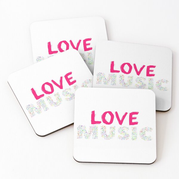 Item preview, Love Music Colour Musical notes designed and sold by tribbledesign.