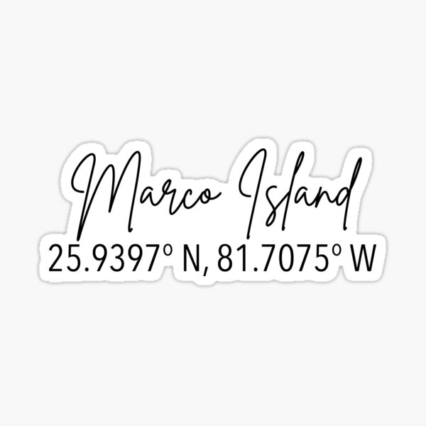 Item preview, Marco Island and coordinates designed and sold by estl.