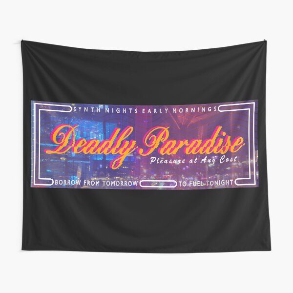 Deadly Paradise Tapestry