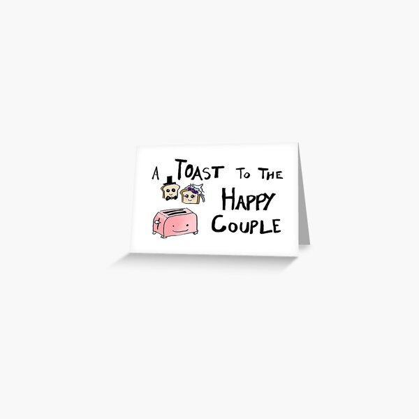 Item preview, Toast to the Happy Couple designed and sold by maryhop.