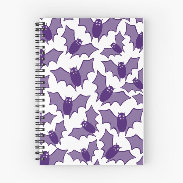 Item preview, Purple Bat Pattern designed and sold by TheyComeAlong.