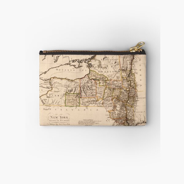 Item preview, Map of New York by Sotzmann & Sander (1799) designed and sold by allhistory.