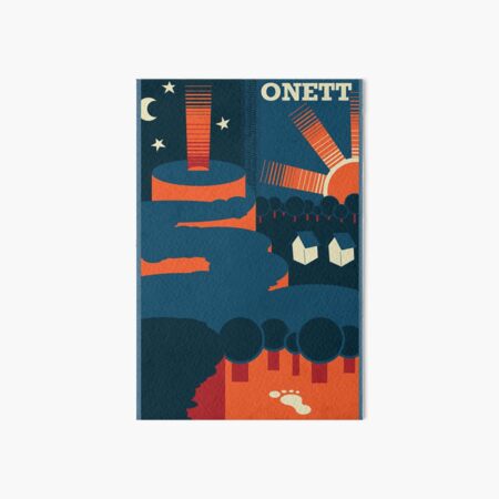 Item preview, Onett Poster, Earthbound designed and sold by nickfolz.