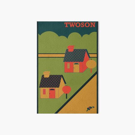 Item preview, Twoson Poster, Earthbound designed and sold by nickfolz.