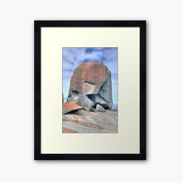 Remarkable Rocks, Kangaroo Island, South Australia (HDR) Framed Art Print