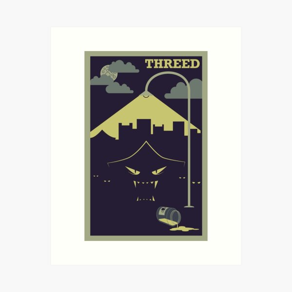 Item preview, Threed Poster, Earthbound designed and sold by nickfolz.