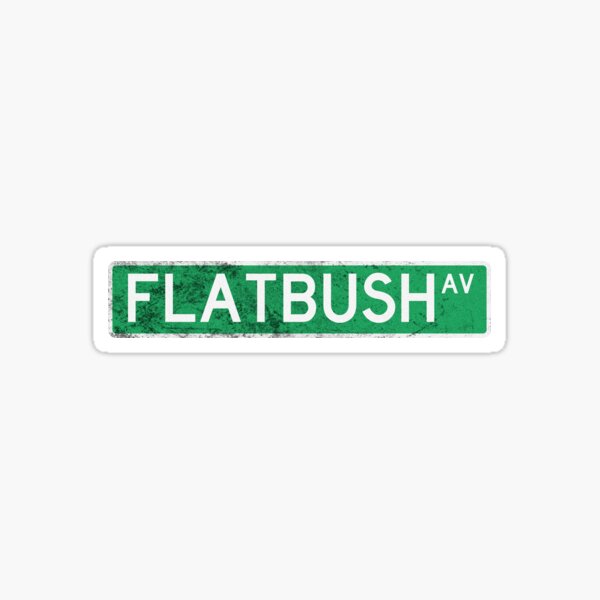 Flatbush Avenue Sticker