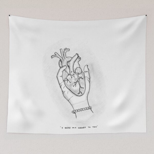 Item preview, I BARE MY HEART TO YOU designed and sold by SoeSo.