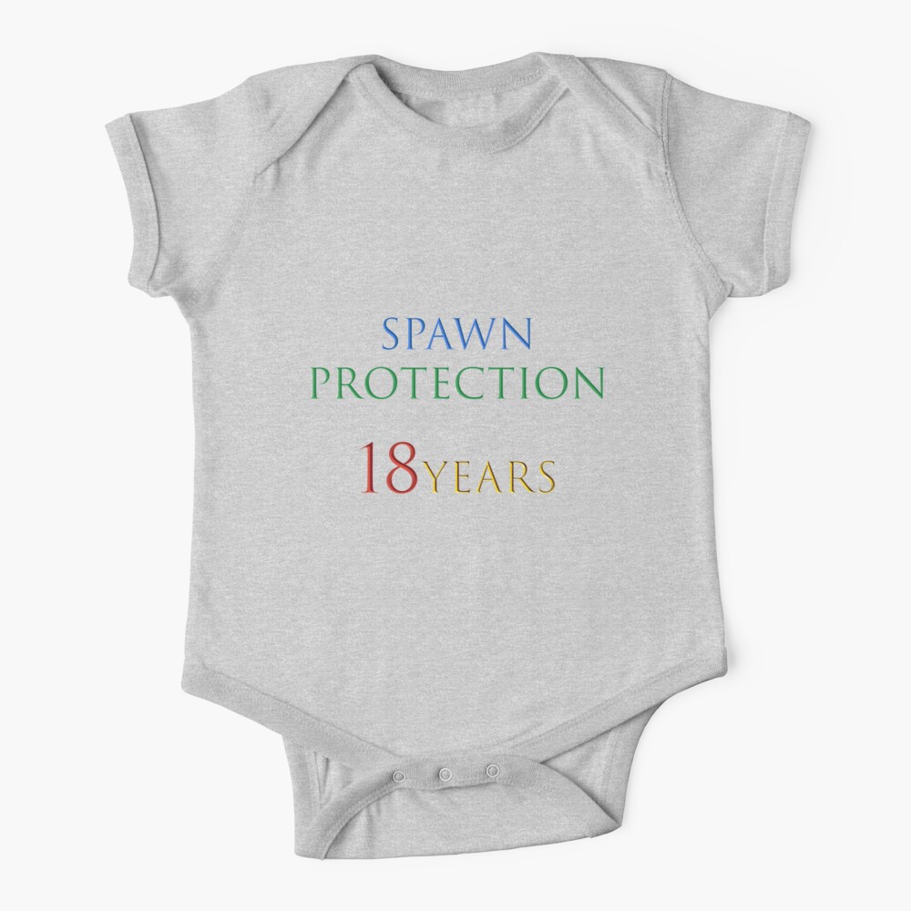 Spawn Protection Baby One Piece By Whatna Redbubble
