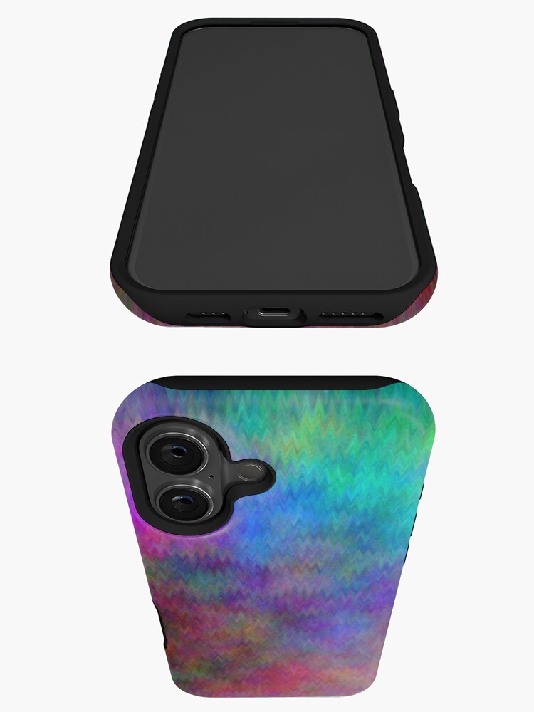 Thumbnail 3 of 4, iPhone Case, Nebula - Dreamy Psychedelic Space Inspired - Abstract Art designed and sold by OneDayArt.