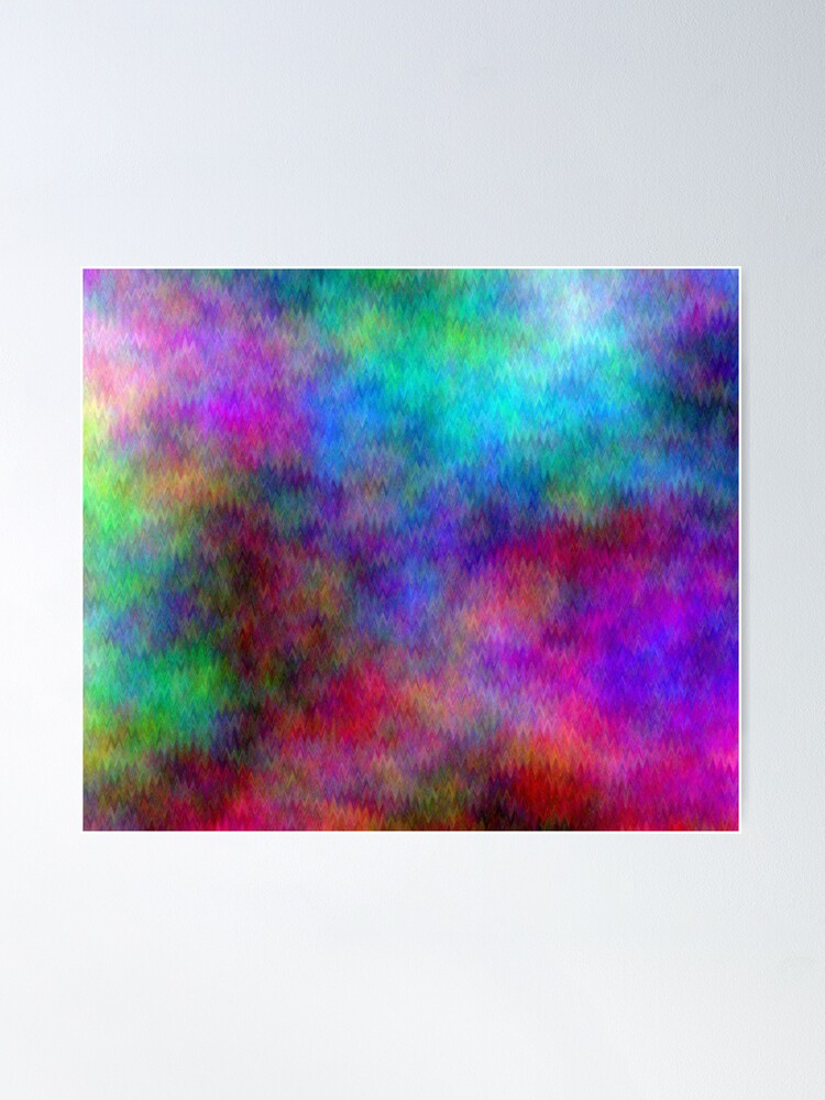 Alternate view of Nebula - Dreamy Psychedelic Space Inspired - Abstract Art Poster
