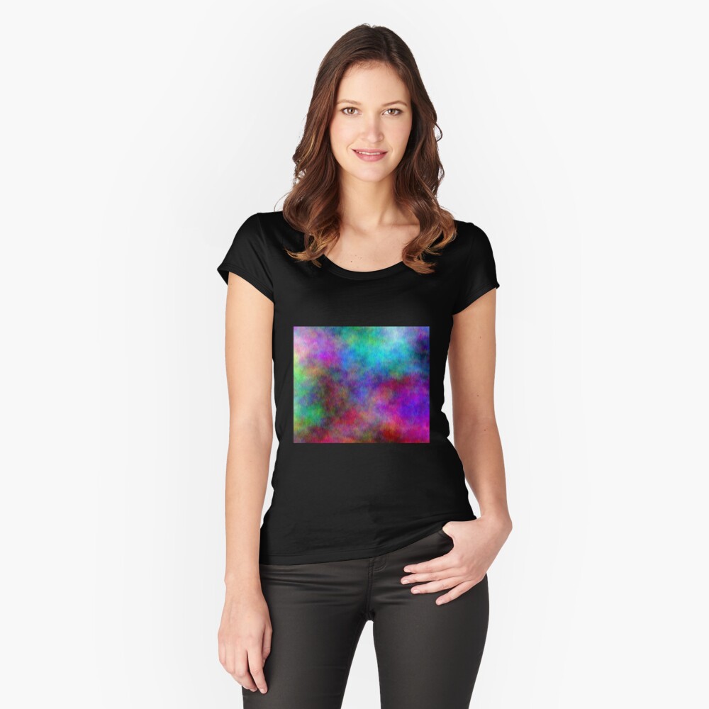 Item preview, Fitted Scoop T-Shirt designed and sold by OneDayArt.