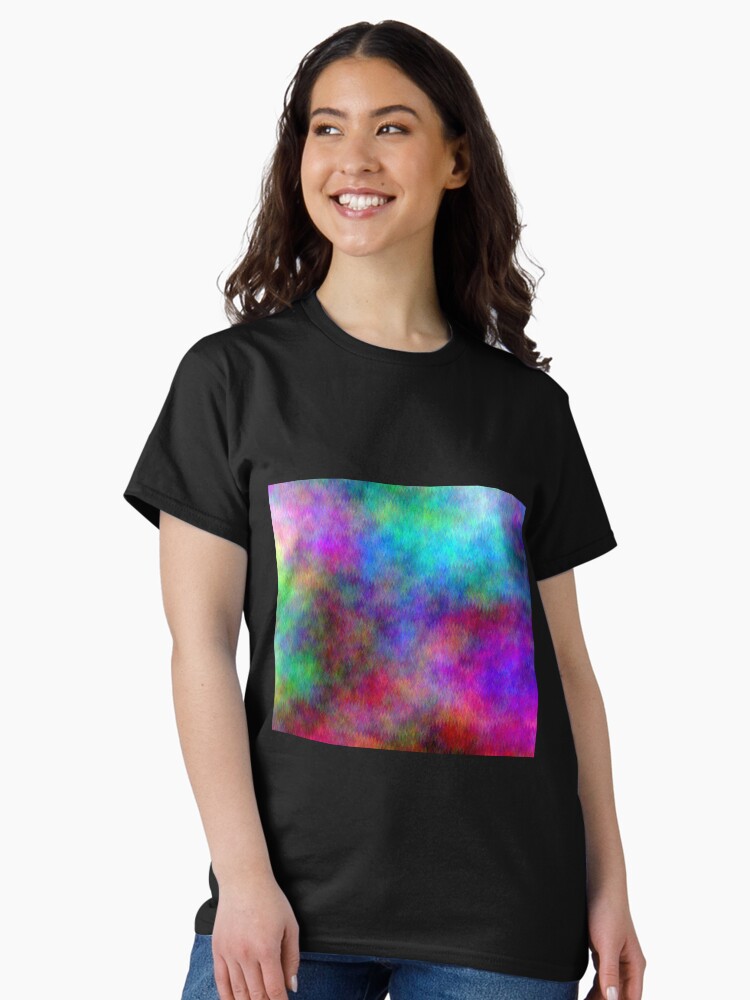 Thumbnail 1 of 7, Classic T-Shirt, Nebula - Dreamy Psychedelic Space Inspired - Abstract Art designed and sold by OneDayArt.