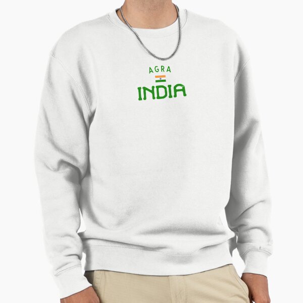 Item preview, Distressed Agra India With Indian Flag designed and sold by HakeDesign.