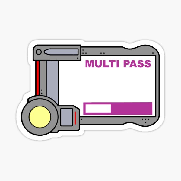 Aperçu de l'œuvre Multipasse créée et vendue par -KillerCute-.