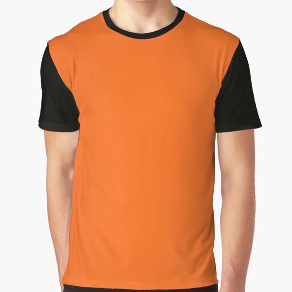 plain orange t shirt