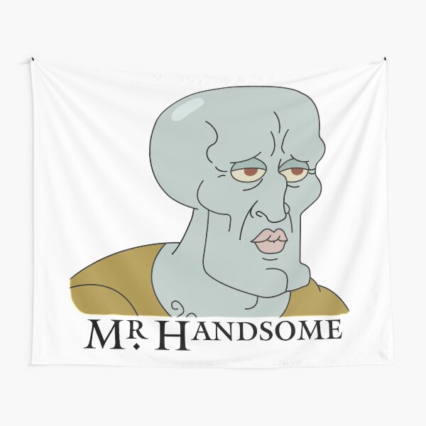 Squidward Tentacles Tapestries Redbubble
