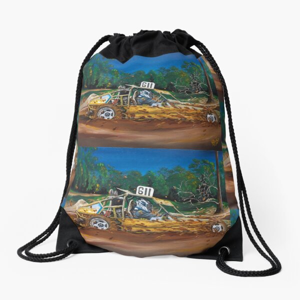 Mud Bashing Buggy Drawstring Bag