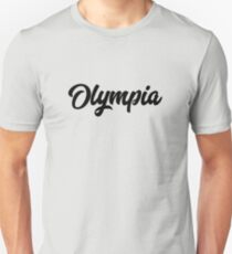 Olympia Script Slim Fit T-Shirt