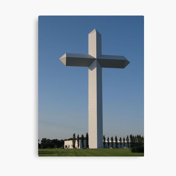 The Cross at the Crossroads (2) Canvas Print