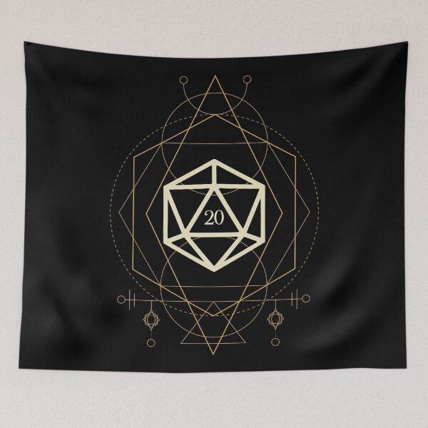 Item preview, Esoteric Polyhedral D20 Dice Tarot Three designed and sold by pixeptional.