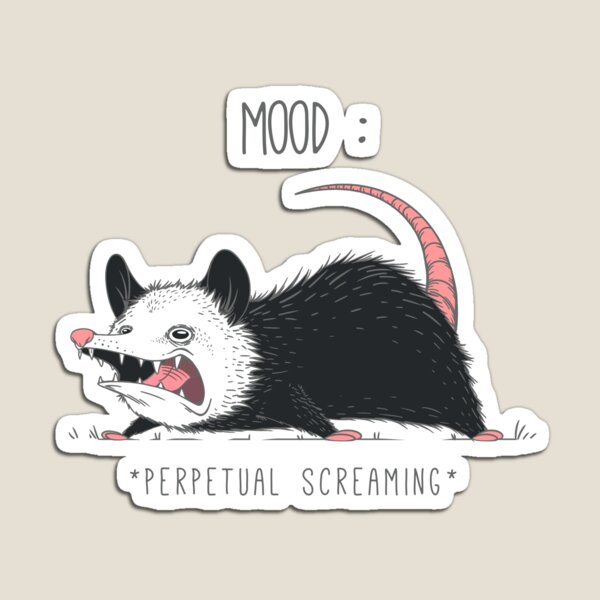 Artikel-Vorschau von Stimmungs-Opossum, designt und verkauft von ChocolateRaisin.