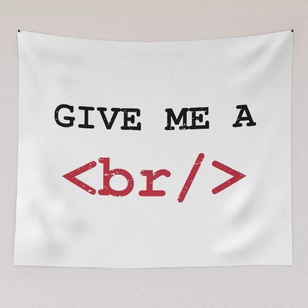 Item preview, Give me a break HTML Tag designed and sold by alltheprints.