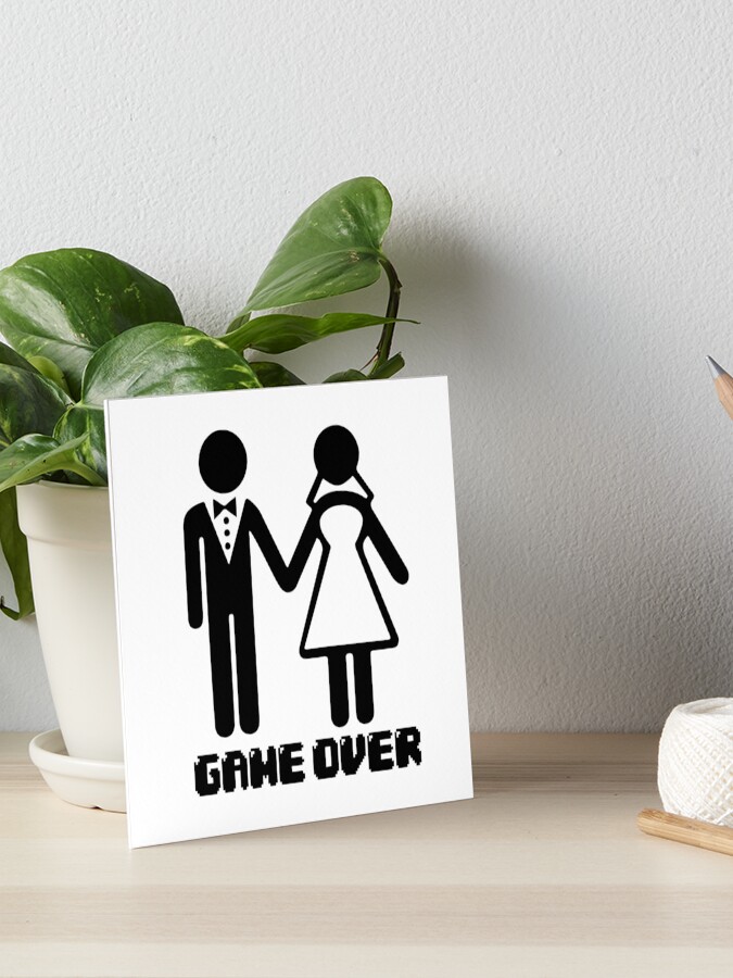 Game Over After Marriage Funny Wedding Gaming Game Over After Marriage Funny Wedding Gaming