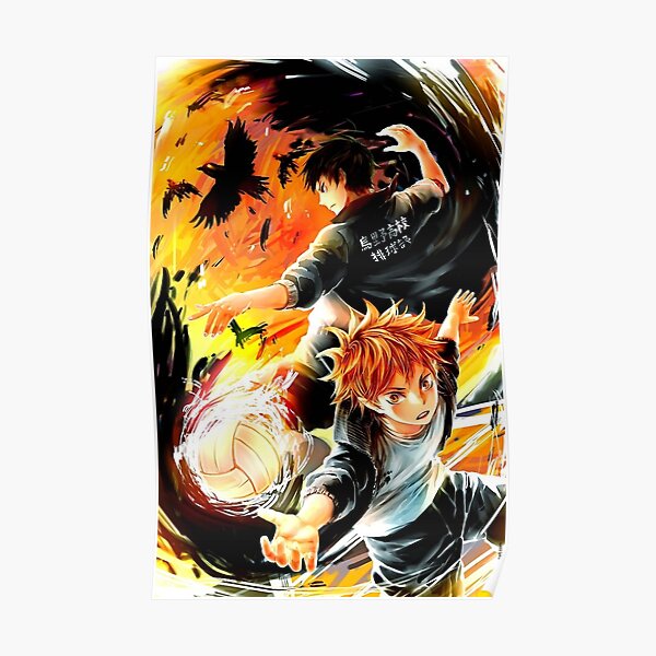 Haikyuu Hinata & Kageyama Poster