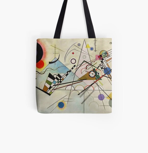 Composición 8 - Vasily Kandinsky Bolsa estampada de tela