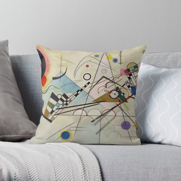 Composition 8 - Vasily Kandinsky Throw Pillow