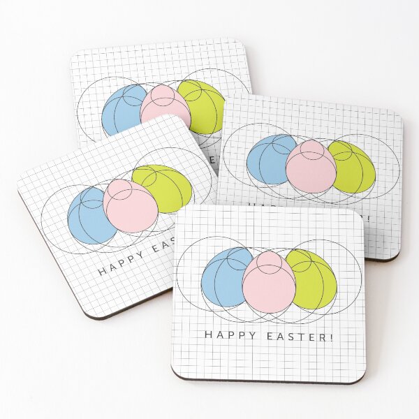 Item preview, Happy Easter Minimalist Greetings Design designed and sold by RPuniquedesigns.