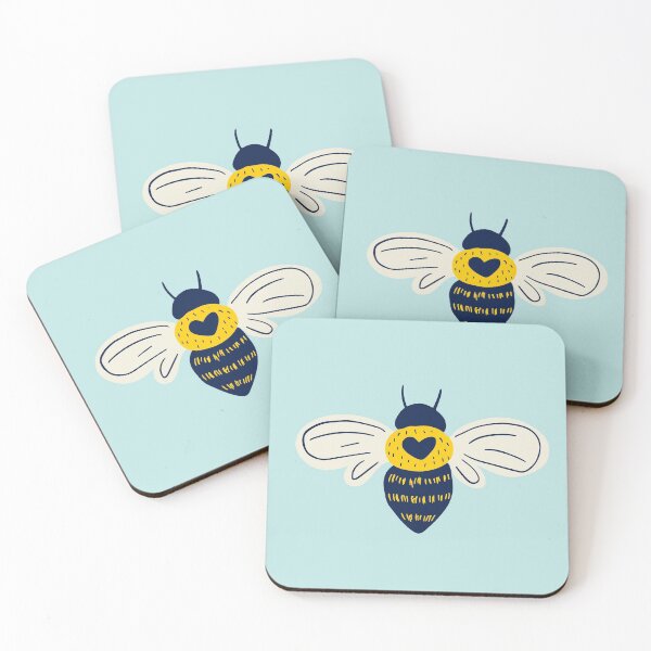 Item preview, Bees in my Garden designed and sold by Jacqueline Hurd.