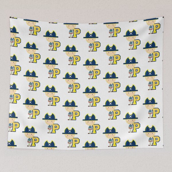 Item preview, P is for Pirate Educational Illustration designed and sold by MurphyCreative.