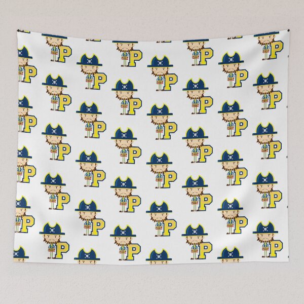Item preview, P is for Pirate Educational Illustration designed and sold by MurphyCreative.