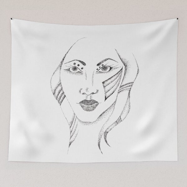 Item preview, Beautiful African Women Dot Art designed and sold by HighArtDesigns.