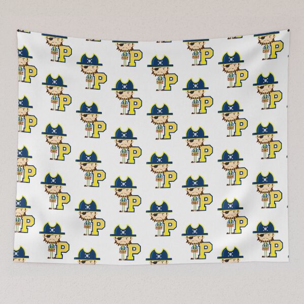 Item preview, P is for Pirate Educational Illustration designed and sold by MurphyCreative.