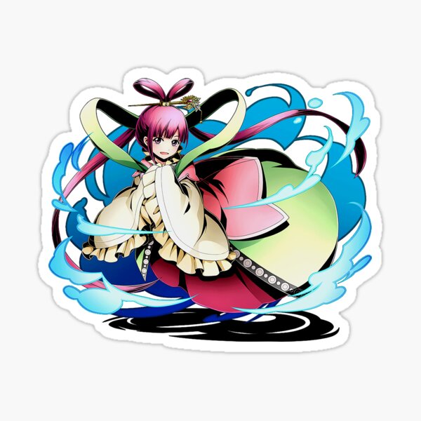 Hakuei Ren, Magi Sticker for Sale by Mikaru