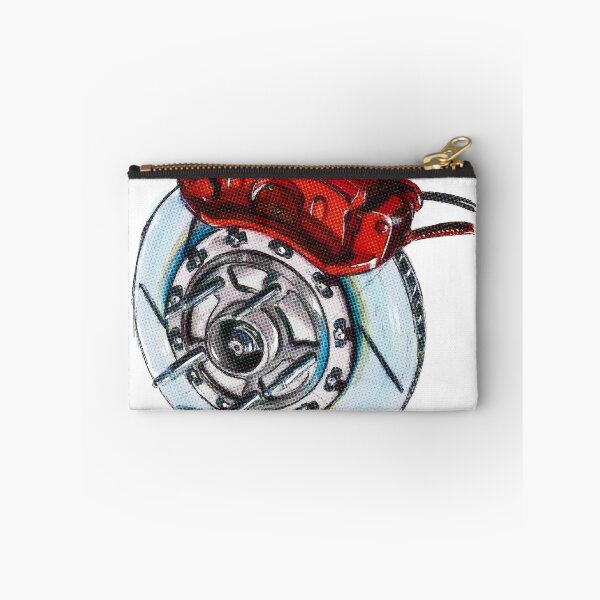Item preview, Brake Disc With Blue Caliper Auto Detail Pop Art Comic Book Sketch designed and sold by dentalart.