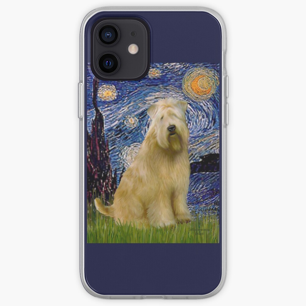 Starry Night -Soft Coated Wheaten Terrier iPhone Case & Cover