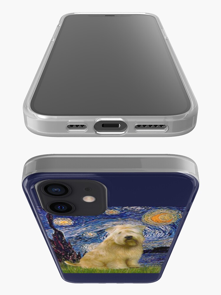 Alternate view of Starry Night -Soft Coated Wheaten Terrier iPhone Case & Cover