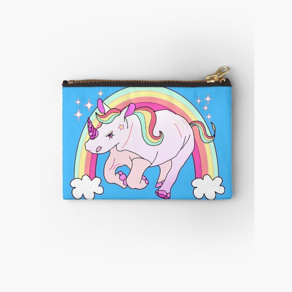 Item preview, Rainbow Pink Chubby Unicorn  designed and sold by therealsadpanda.
