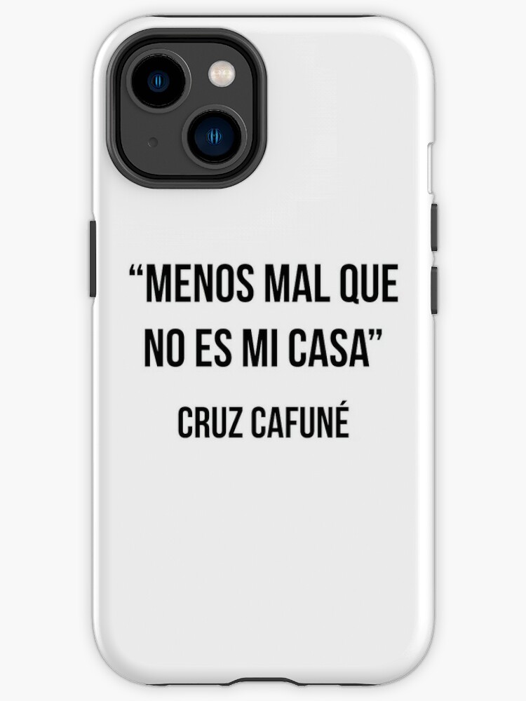 Funda de iPhone «Cruz Cafuné» de Luiscuadr | Redbubble