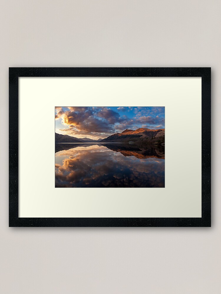 Alternate view of Lomond Last Light Framed Art Print