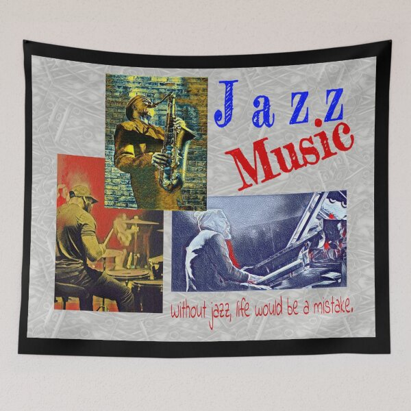 Item preview, Without jazz, life would be a mistake. designed and sold by interocitore.