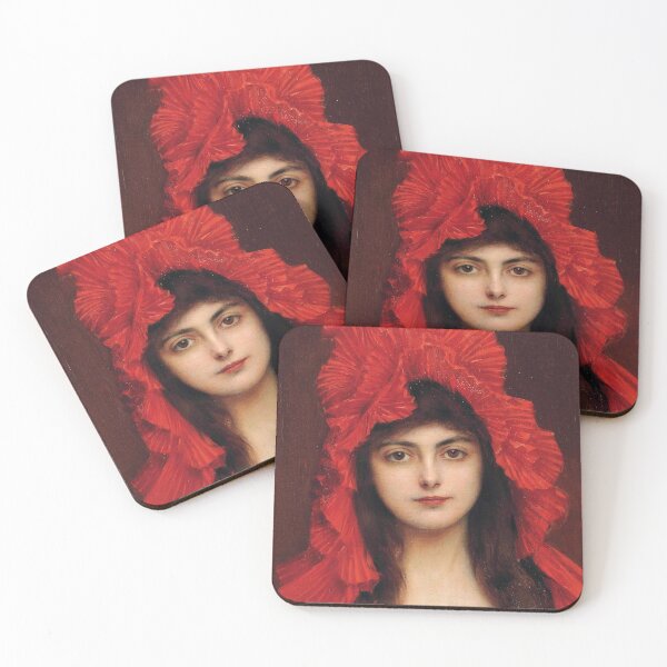 Item preview, Albert Lynch - The Red Bonnet designed and sold by ArtExpression.